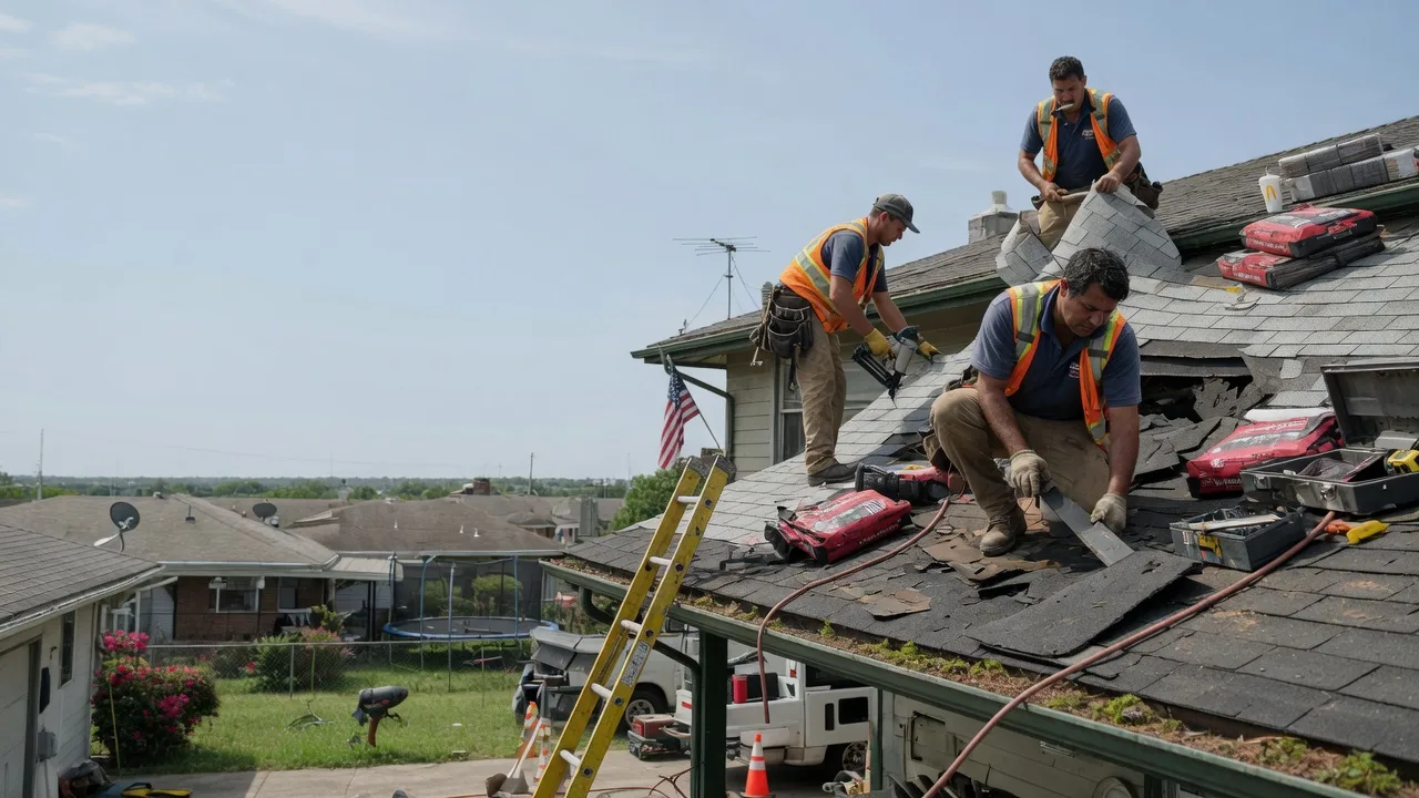 Roof Repair in Tishomingo, OK near me
